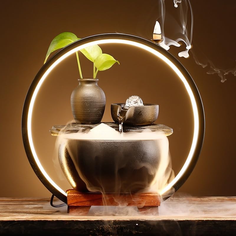 Elegant Indoor Fountain for Home Office Living Room Decor