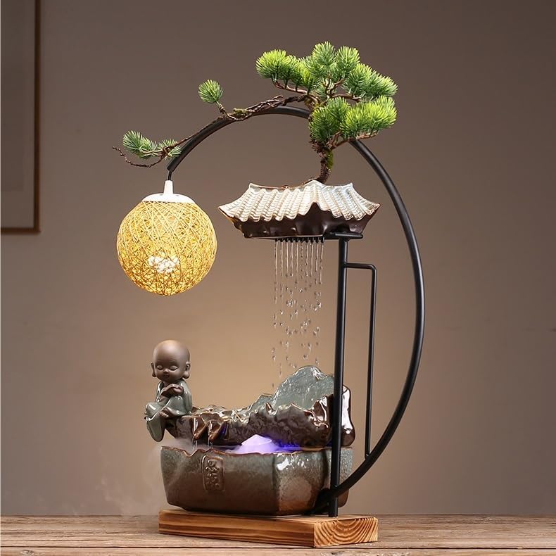 Stylish Indoor Water Fountain with Zen Design and Chinese Style