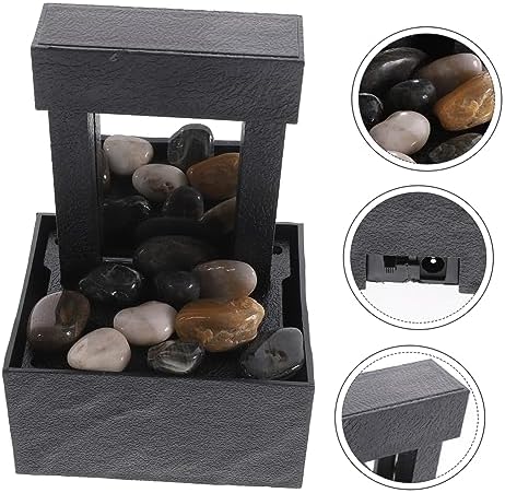 Zerodeko Indoor Water Fountain for Home Office Zen Decor
