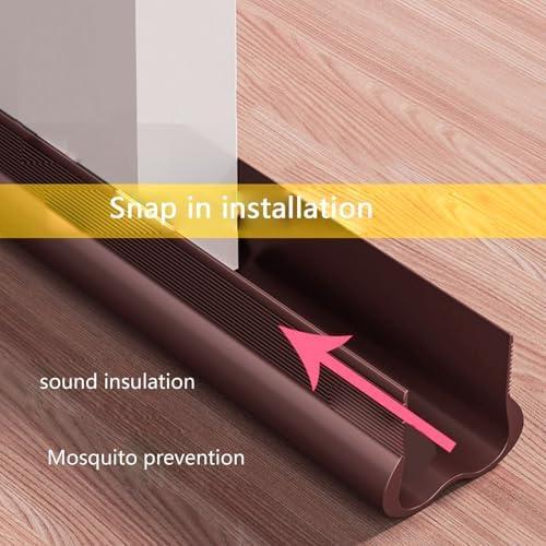 Door Draft Stopper for Exterior and Interior Doors