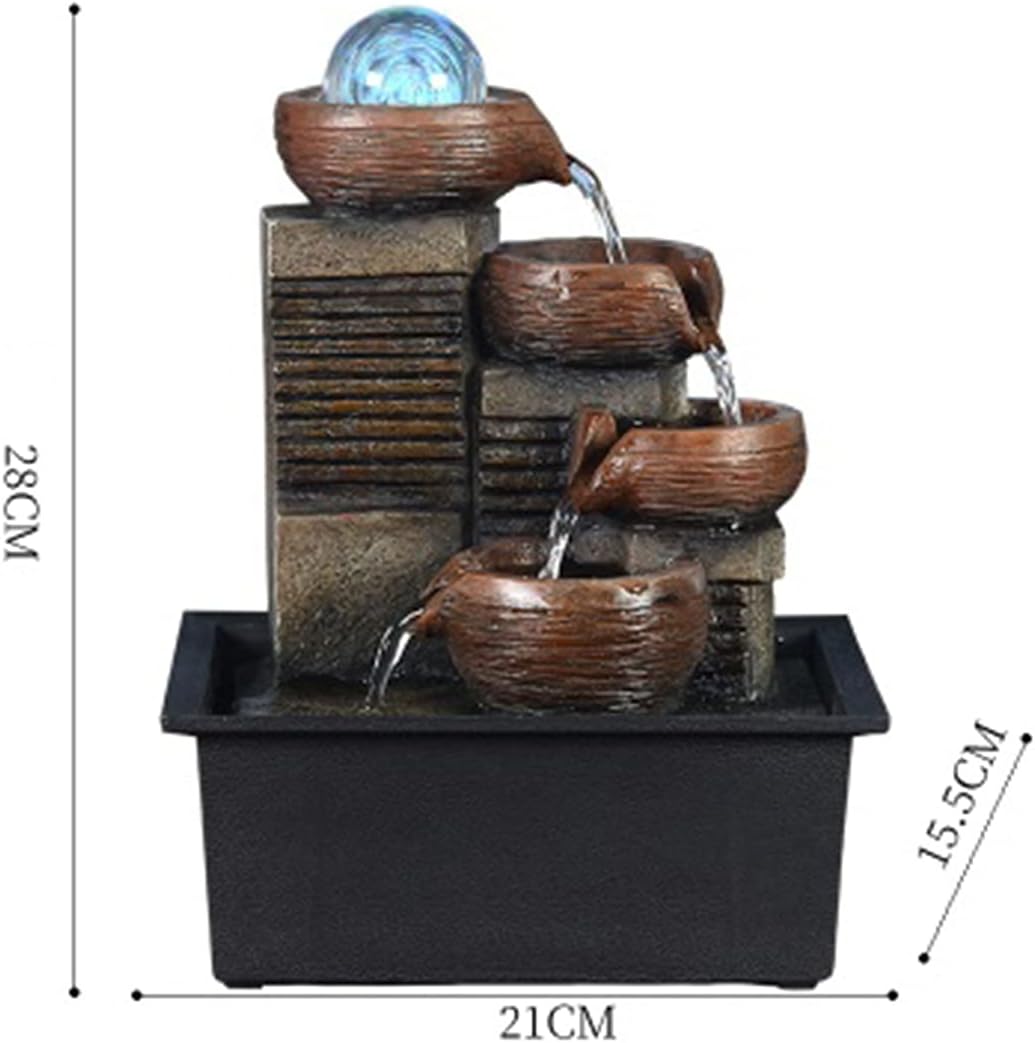 Indoor Fountain with Fengshui Ball for Home Decor