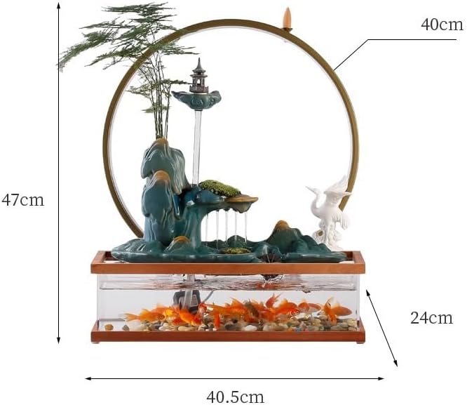 Modern Indoor Fountain Tabletop Water Ornament