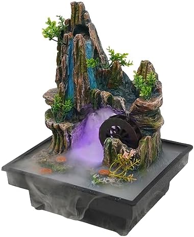CaLaOCO Indoor Fountain with Atomizer and LED Light