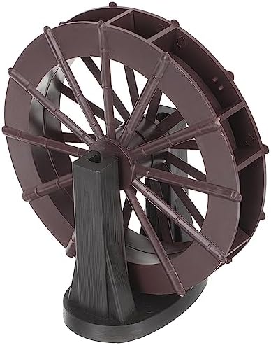 Stylish Tabletop Water Fountain Wheel with Bracket