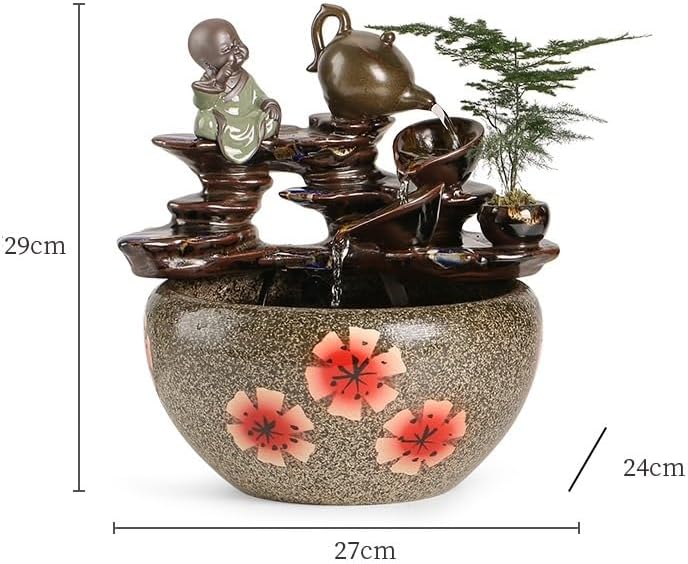Elegant Indoor Tabletop Fountain Decor