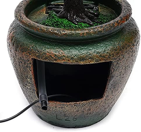 Gdrasuya10 Rockery Water Fountain with LED Lighting