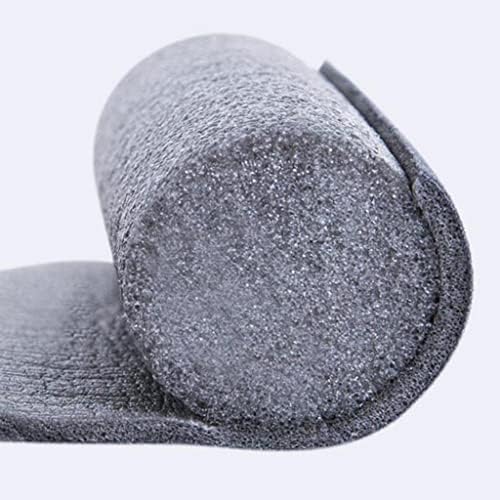 2pcs Gray Door Draft Stopper Soundproof Insulation Doorstop