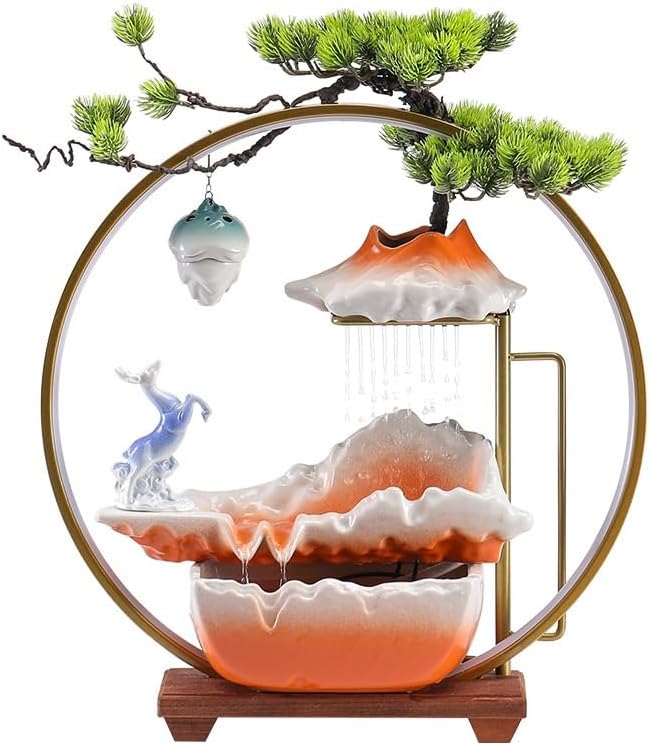 Chinese Style Indoor Water Fountain for Wealth and Serenity