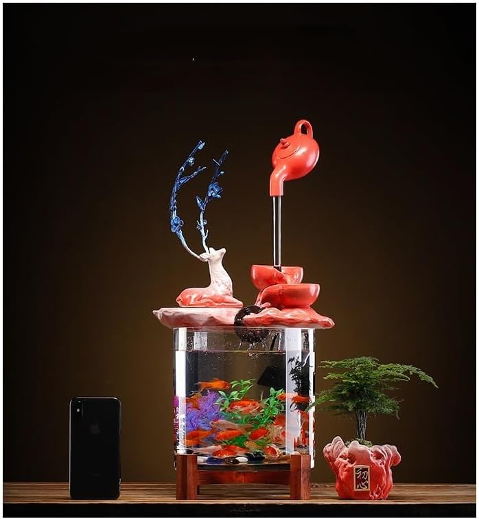 Indoor Fountain Tabletop Water Feature for Home Office Decor 1