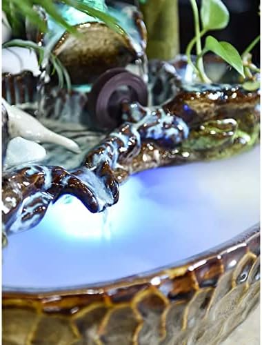 Ceramic Tabletop Fountain for Indoor Decor