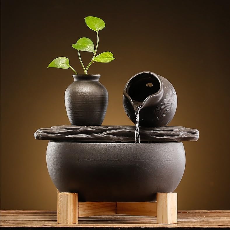 Eco-Friendly Tabletop Fountain for Home and Office