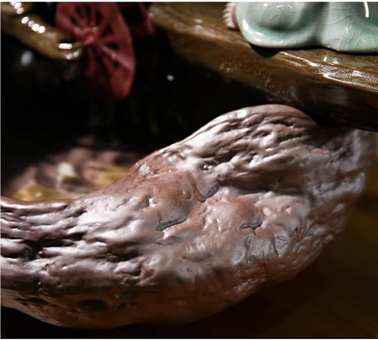 AQWASYUTER Zen Style Water Fountain for Desk and Home Decor