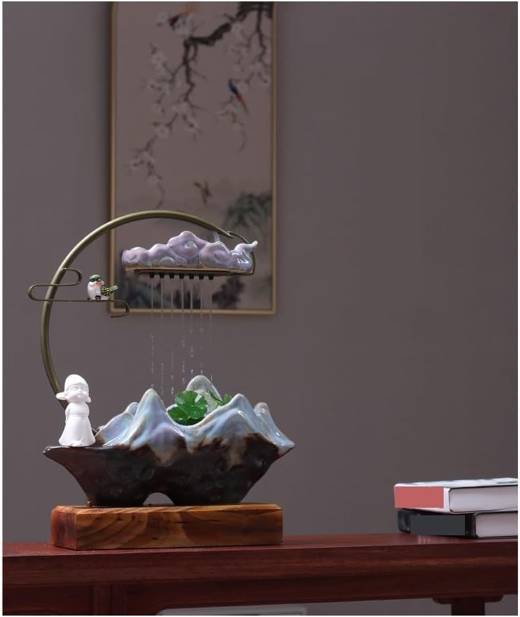 Ceramic Water Fountain for Home Decor
