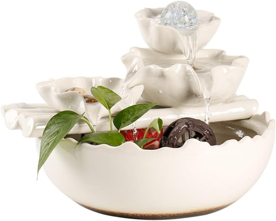 Streaming Water Decorative Fountain for Home Tabletop