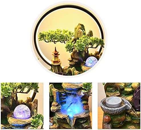Indoor Fountain with Rolling Ball - Serene Desktop Water Feature