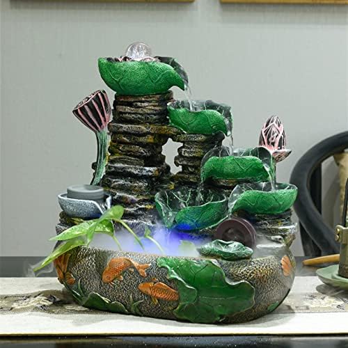 Xilin-872 Resin Indoor Fountain with Water Mist and Pump