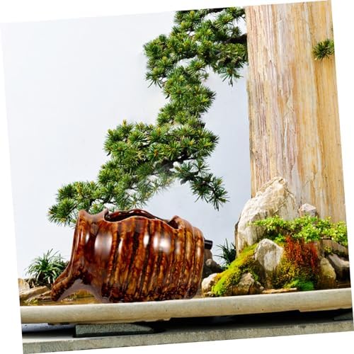 BESTYASH Ceramic Jar Water Fountain Decor for Home and Garden