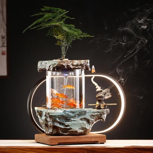 Soil Circulation Water Fountain for Living Room Office