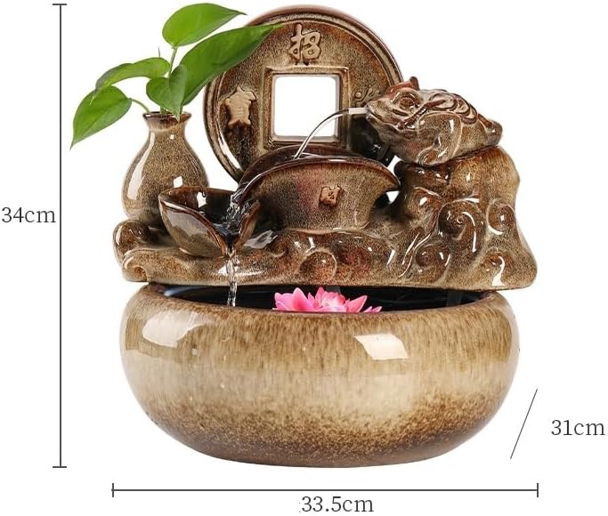 Stylish Indoor Tabletop Water Fountain Decor