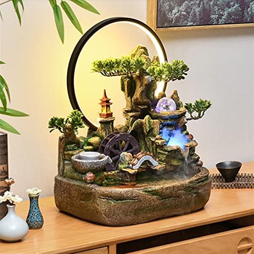 Indoor Fountain with Rolling Ball - Serene Desktop Water Feature