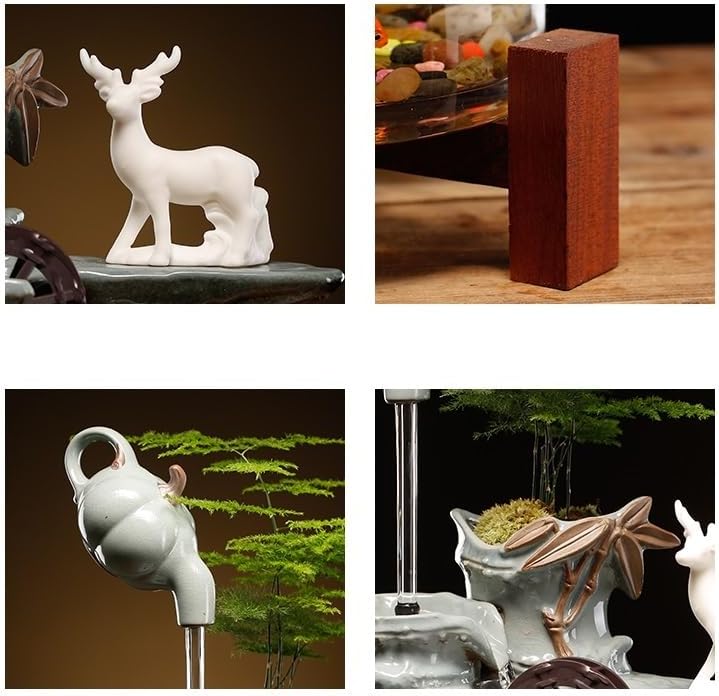 Tabletop Indoor Fountain with Humidification Function