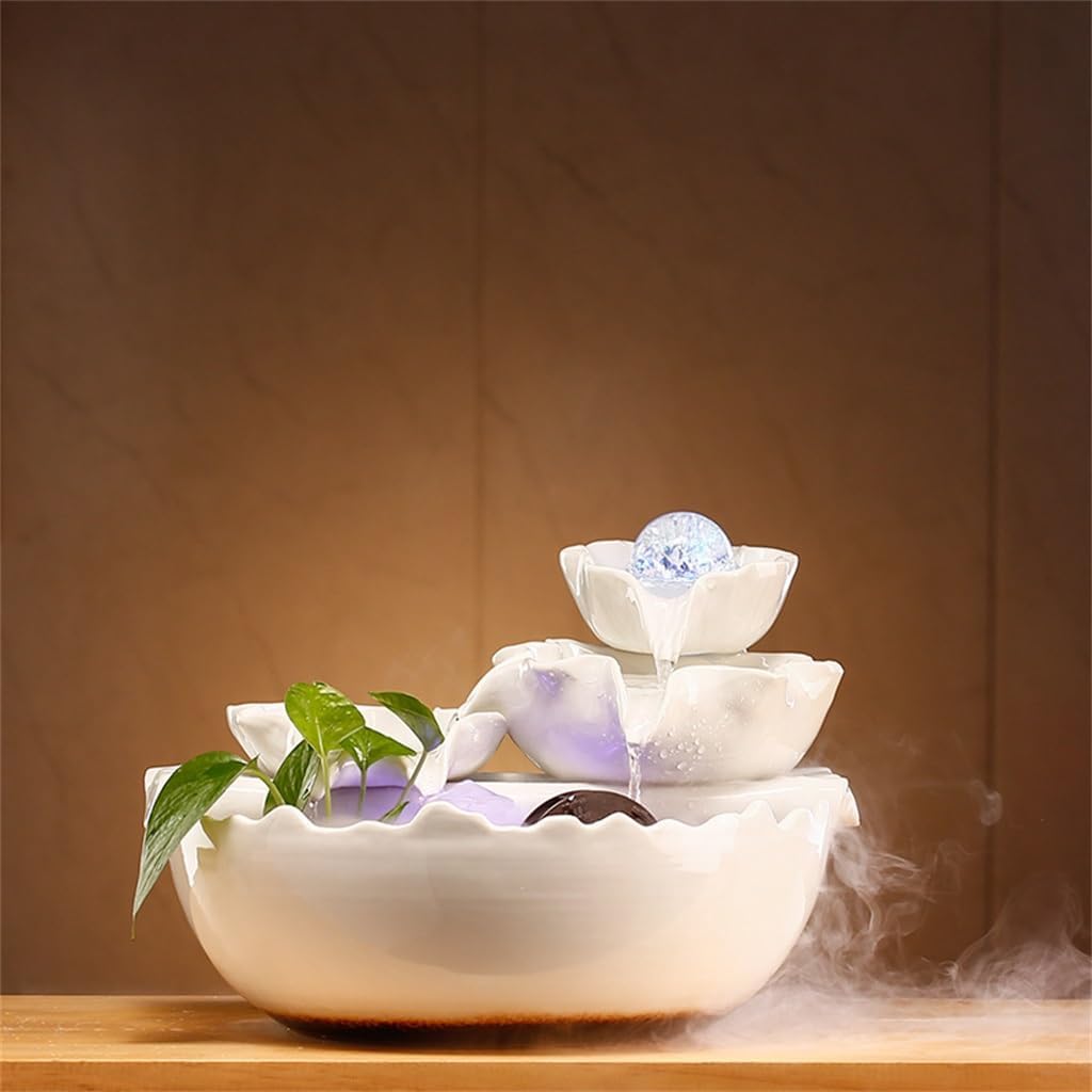 Streaming Water Decorative Fountain for Home Tabletop