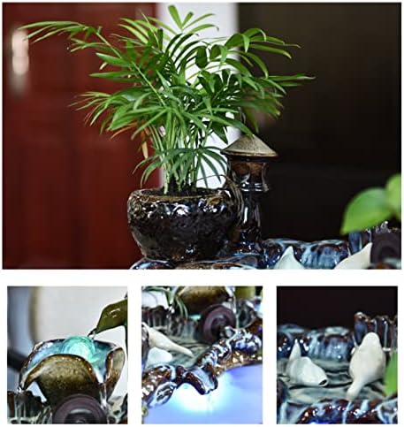 Ceramic Tabletop Fountain for Indoor Decor