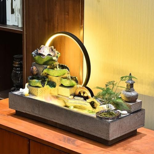 Water Fountain Decor with Humidification Function