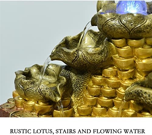 Tabletop Indoor Fountain for Bedroom and Office Decor