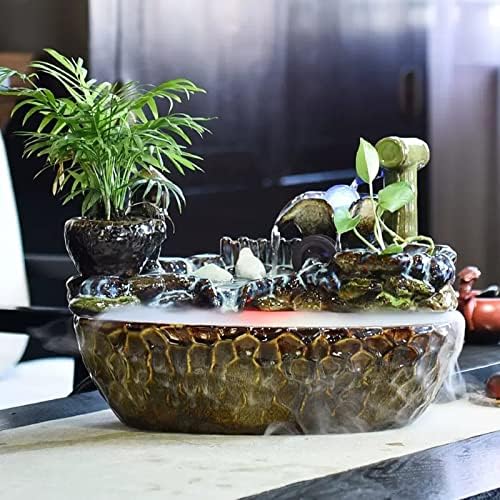 Ceramic Tabletop Fountain for Indoor Decor