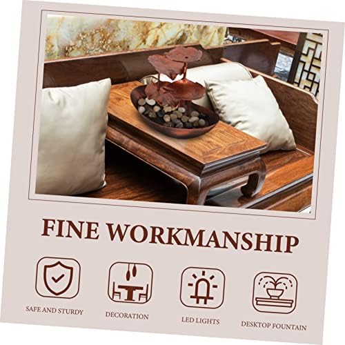 Material Running Water Tabletop Fountain Decor for Living Room