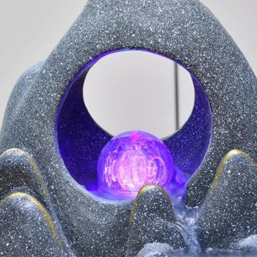 Elegant Desktop Water Fountain for Home Office Zen Meditation