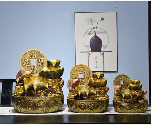 Elegant Indoor Tabletop Fountain with Calming Water Flow