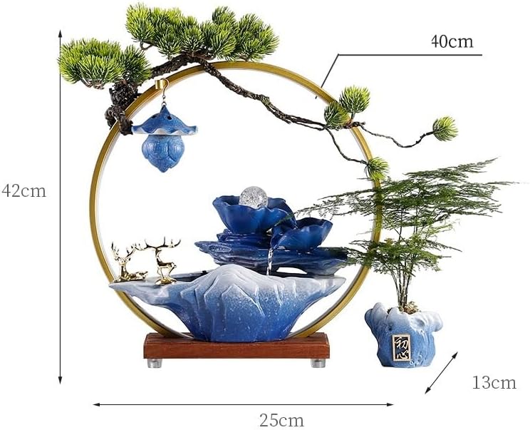 Indoor Fountain Tabletop Fountain Decorative Water Feature 1