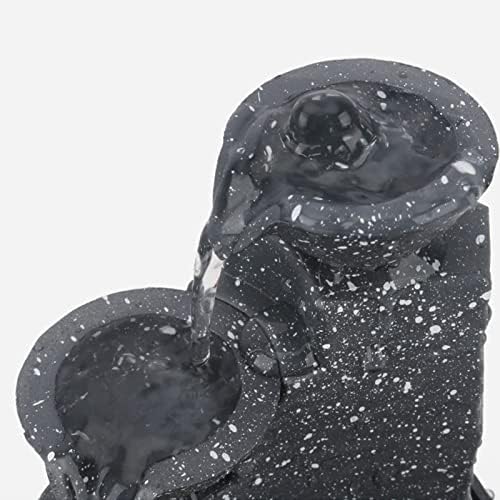 Yitengteng Indoor Fountain Ornament Mini Tabletop Fountain Decoration for Home Office
