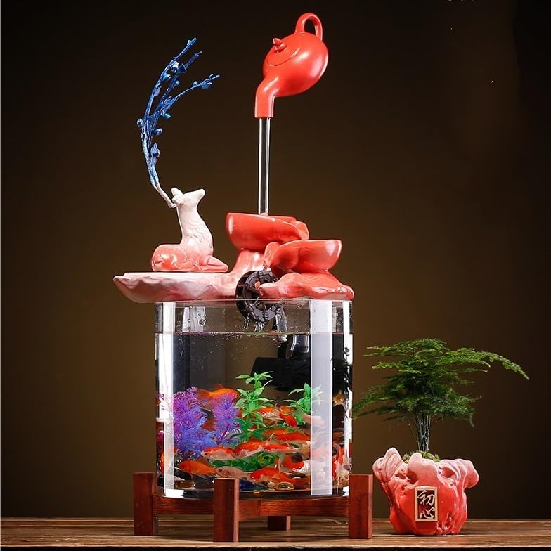 Indoor Fountain Tabletop Water Feature for Home Office Decor 1