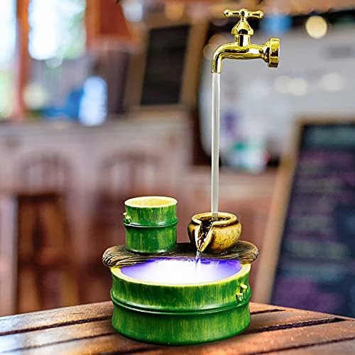 Floating Faucet Resin Desktop Fountain Decoration