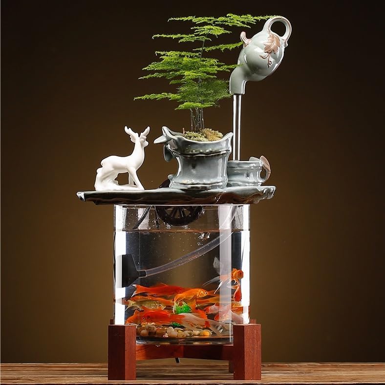 Tabletop Indoor Fountain with Humidification Function