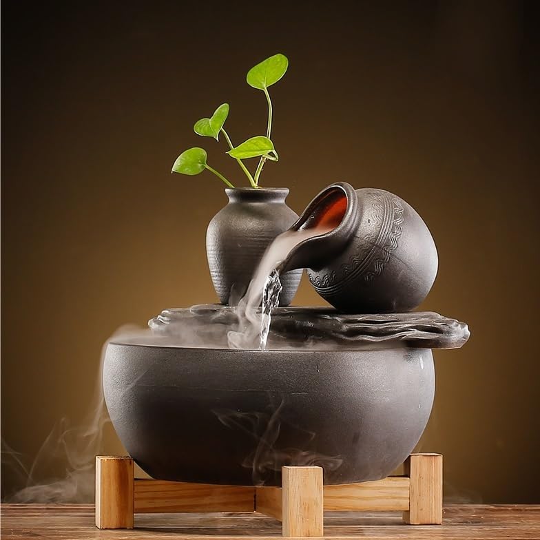 Eco-Friendly Tabletop Fountain for Home and Office