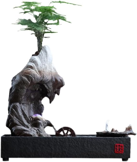 Zen Waterfall Tabletop Fountain Decor Humidifier