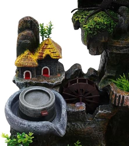 CaLaOCO Indoor Fountain with Rockery and LED Light