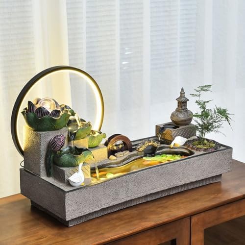 Water Fountain Decor with Humidification Function