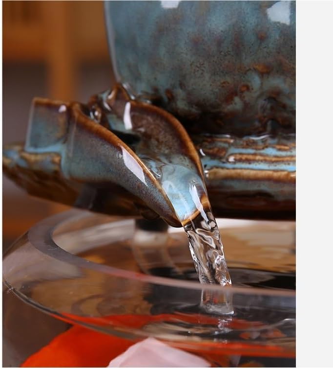 Modern Indoor Water Fountain with Goldfish Decoration