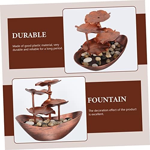 Material Running Water Tabletop Fountain Decor for Living Room