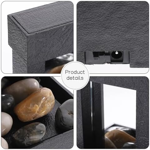 Zen Tabletop Water Fountain for Office Home Decor