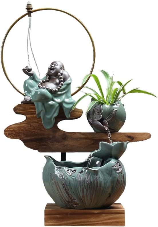 Indoor Water Fountain with Zen Waterfall Design 1