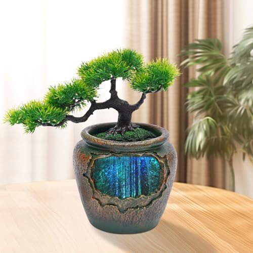 BenHookyle Tabletop Fountain Ornament with LED Light