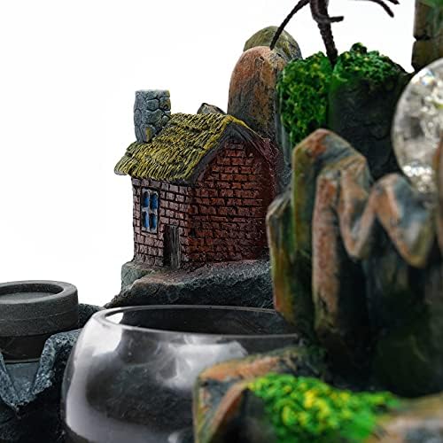 Stress Relief Desktop Fountain with LED Light and Mist