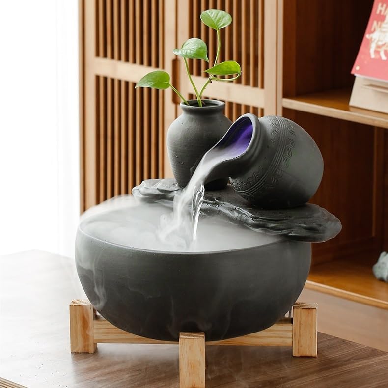 Eco-Friendly Tabletop Fountain for Home and Office