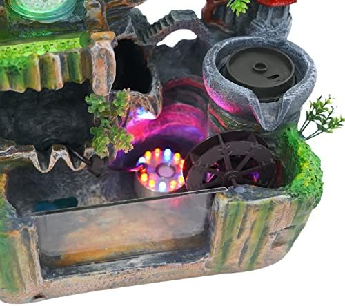 EseMiee Rockery Fountain with LED Light
